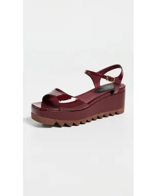 Stella McCartney エリース パテント アルター マット サンダル - サムネイル2