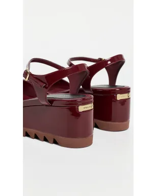 Stella McCartney エリース パテント アルター マット サンダル - サムネイル4