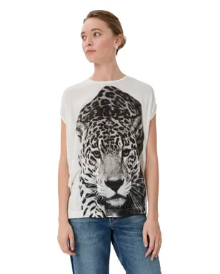 ビンテージ Stella McCartney Cloud Leopard Tシャツ - サムネイル1