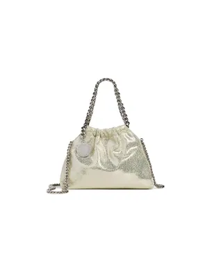 Stella McCartney ファラベラ ミニ ドローストリング バッグ ライトライムグリーン ワンサイズ - サムネイル1