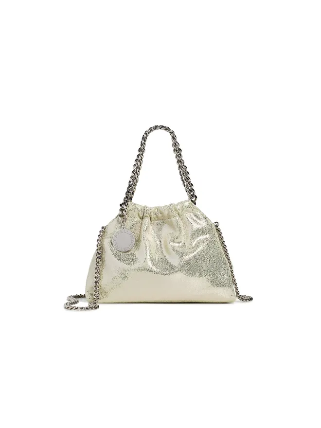 Stella McCartney Stella McCartney ファラベラ ミニ ドローストリング バッグ ライトライムグリーン ワンサイズの商品画像