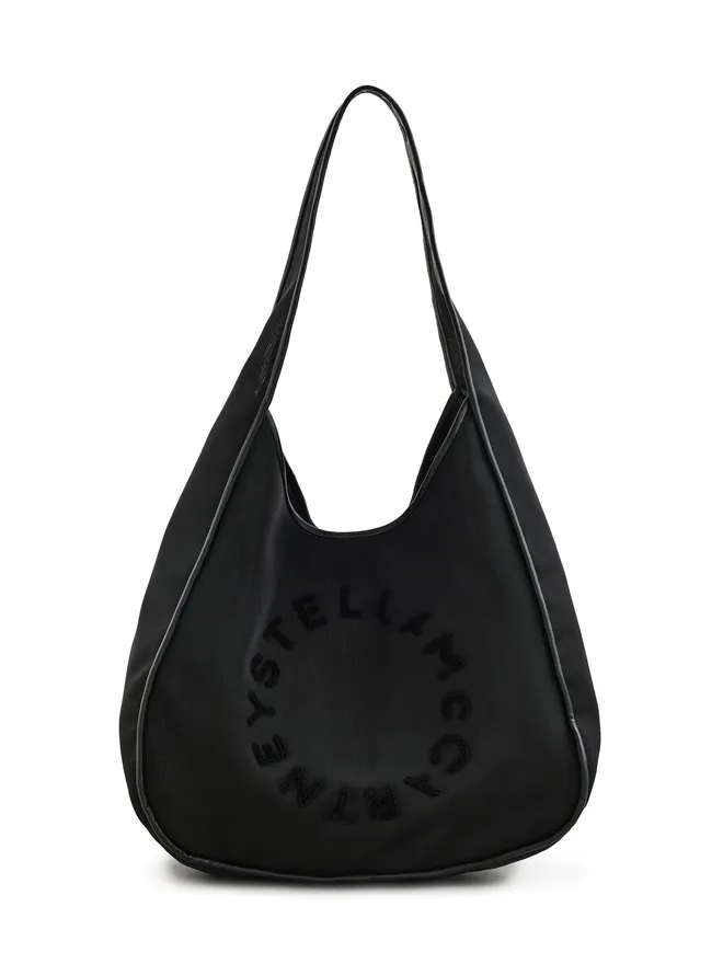 Stella McCartney Stella McCartney 大型メッシュロゴホーボバッグの商品画像
