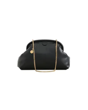 Stella McCartney Falabella パデッド ソフト クラッチ ブラック - サムネイル1