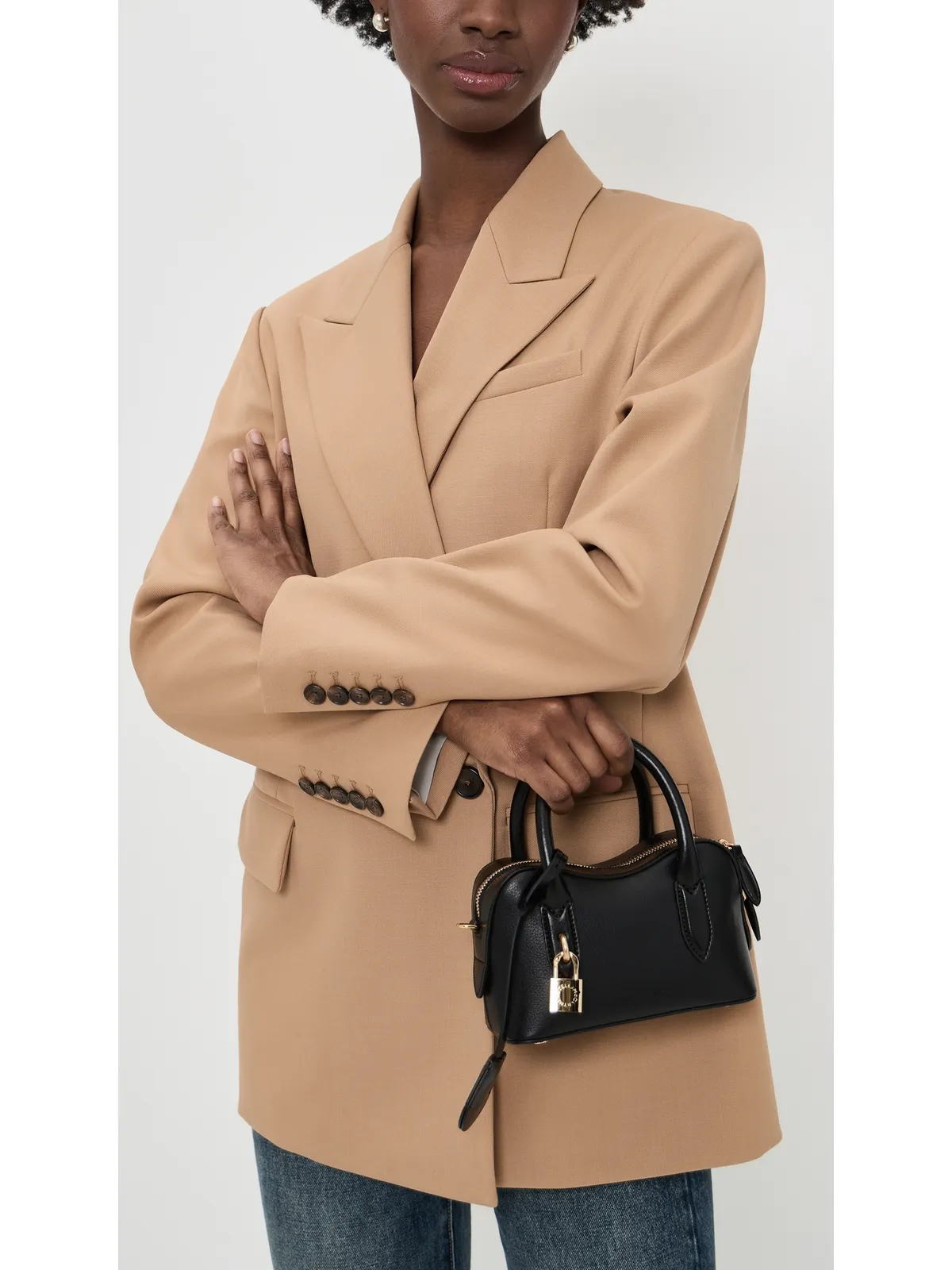 Stella McCartney Ryder タイニー クロスボディバッグ 黒 ワンサイズ - 画像3