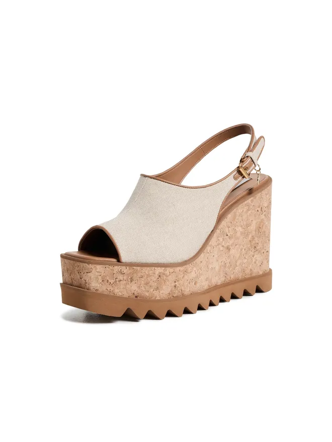 Stella McCartney Stella McCartney スニークリーゼ・スリングバックサンダルの商品画像