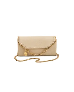 Stella McCartney Falabella コンチネンタル ウォレット バター/クリーム - サムネイル1