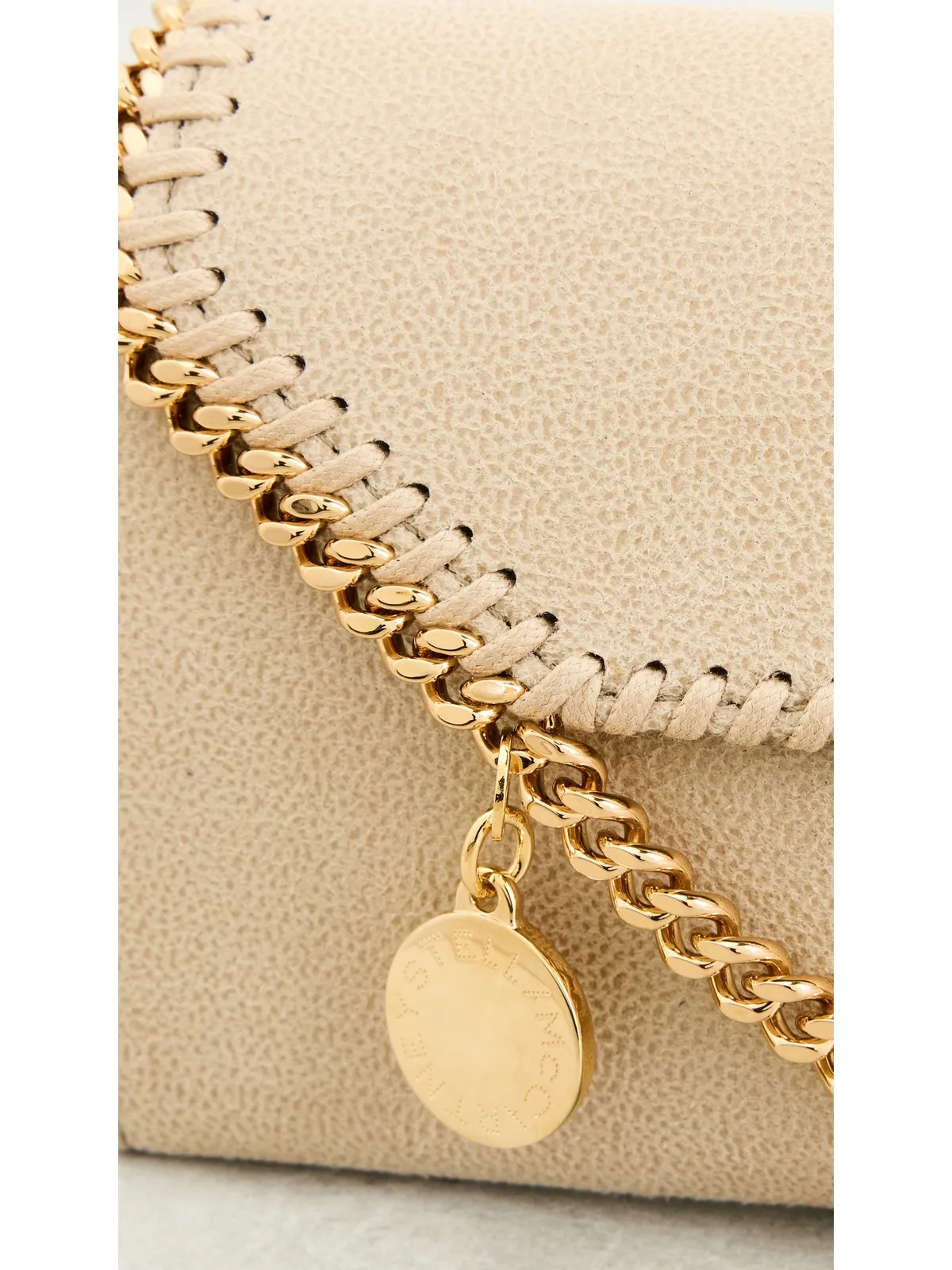 Stella McCartney Falabella コンチネンタル ウォレット バター/クリーム - 画像5