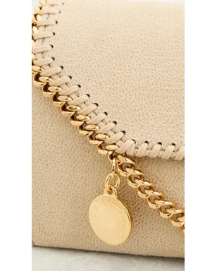 Stella McCartney Falabella コンチネンタル ウォレット バター/クリーム - サムネイル5