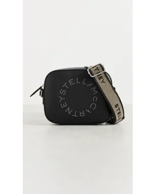Stella McCartney フェイクレザー ロゴ カメラバッグ ブラック ワンサイズ - サムネイル2