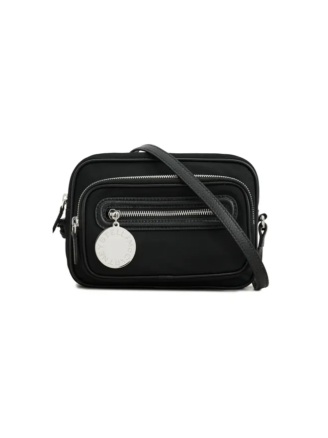 Stella McCartney Stella McCartney Dartmoor ナイロン製クロスボディバッグ ウルトラブラック ワンサイズの商品画像
