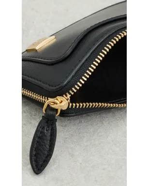 Stella McCartney ステラ ライダー エンボス加工カードウォレット ブラック - サムネイル5