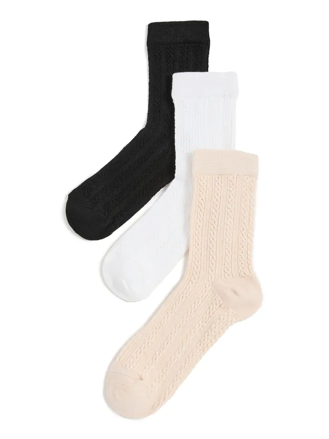 Stems Stems デリケートニットソックスの商品画像