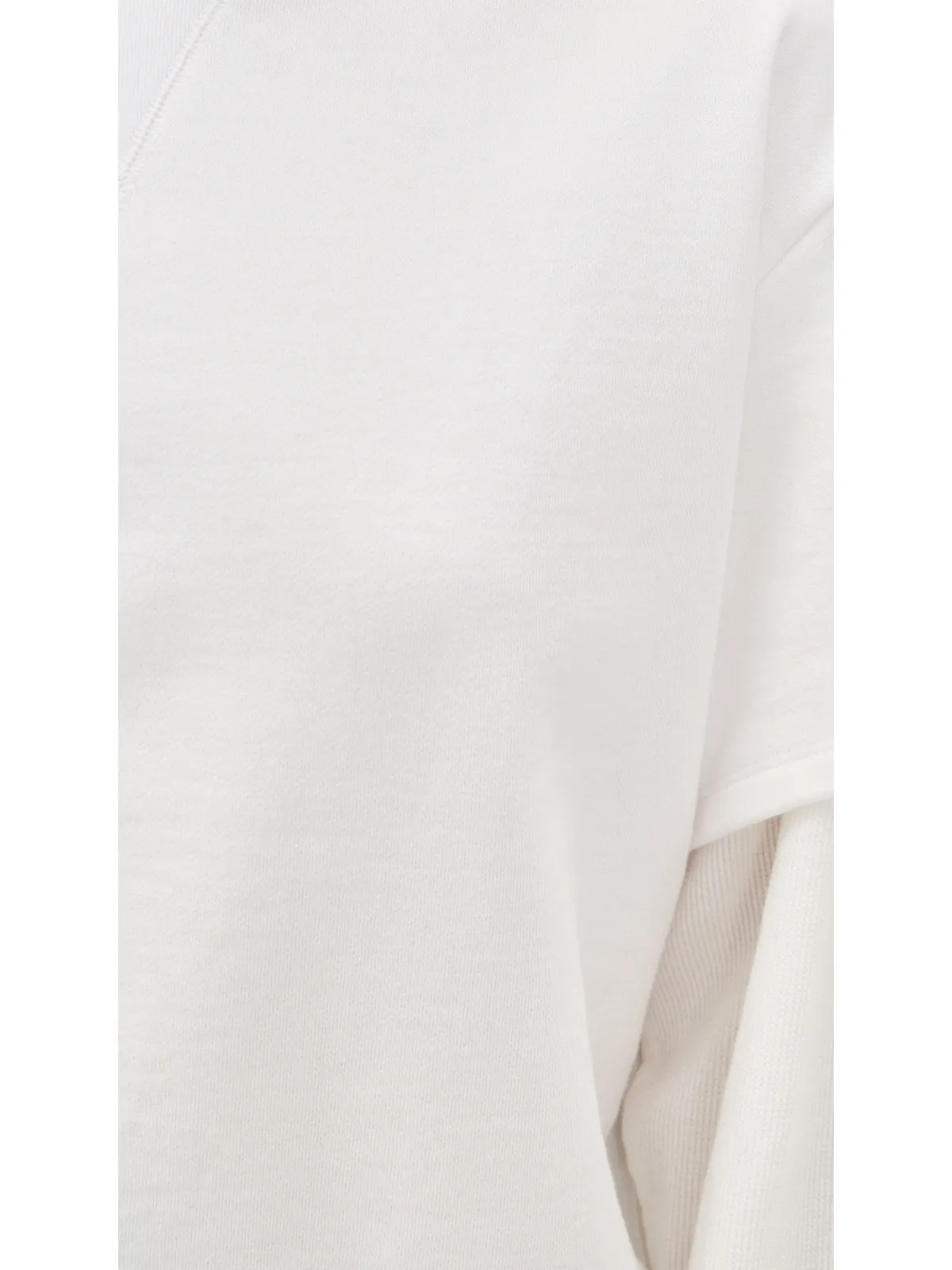 Still Here ミルク色 2Tee スウェットシャツ - 画像6