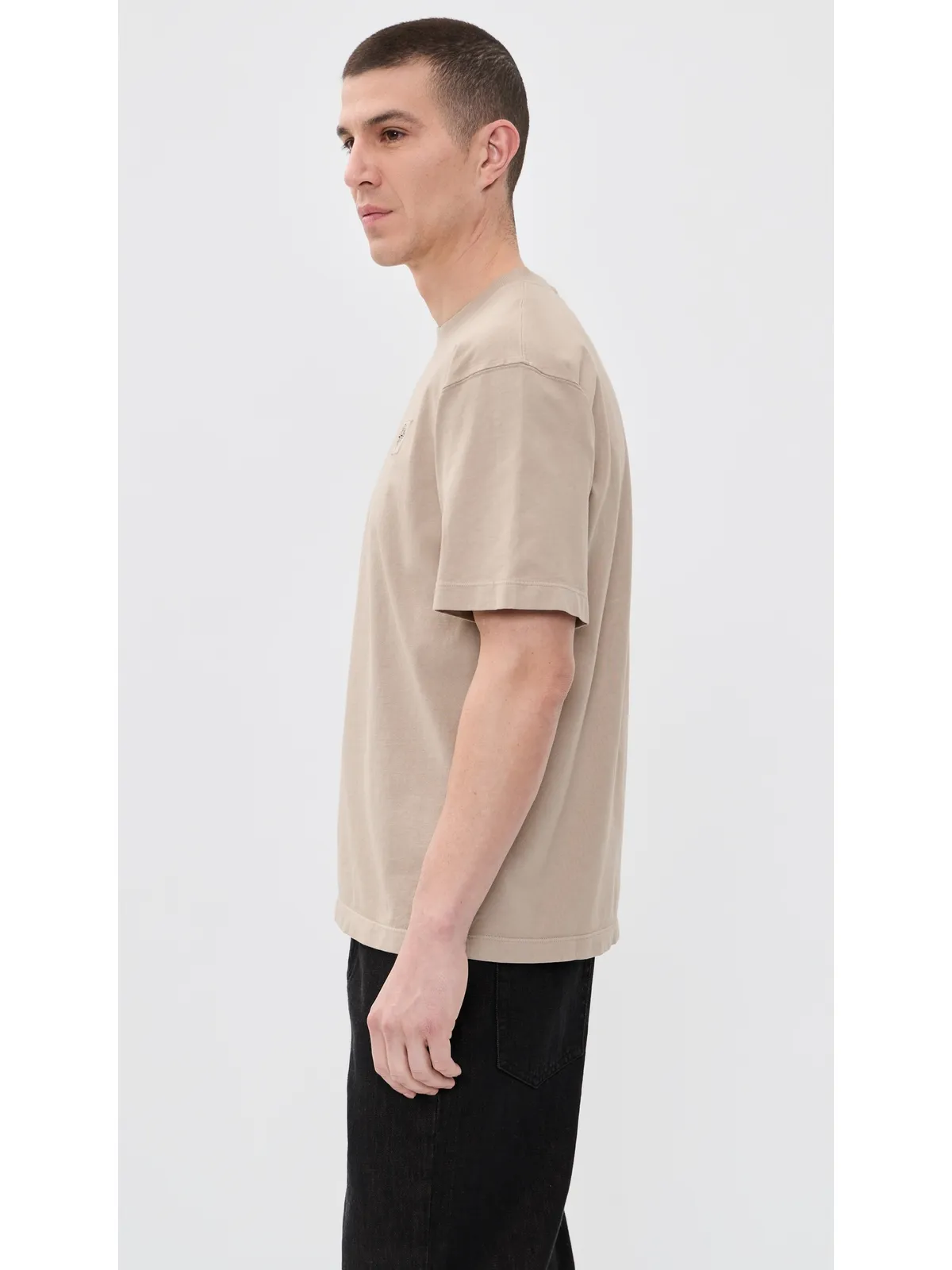 Stone Island デザート ガーメントダイTシャツ - 画像4