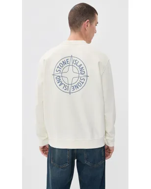 Stone Island グラフィック スウェットシャツ アイボリー - サムネイル3
