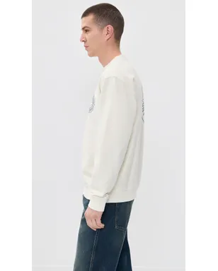 Stone Island グラフィック スウェットシャツ アイボリー - サムネイル4
