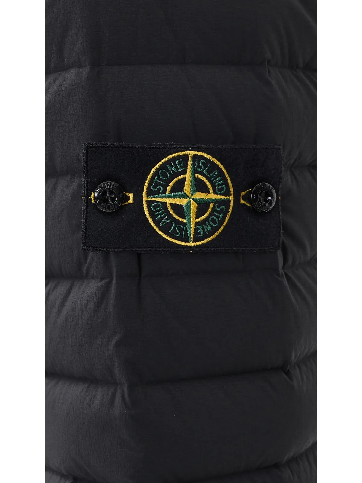 Stone Island ナイロン ダウンジャケット ブラック - 画像6