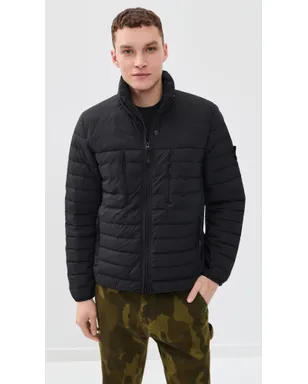 Stone Island ナイロン ダウンジャケット ブラック - サムネイル2