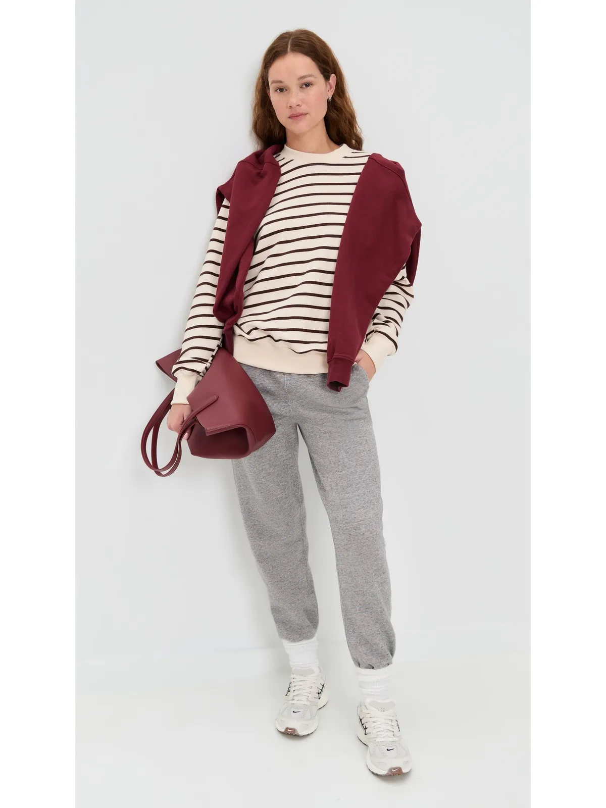Strut This キャッシュ スウェットシャツ Stripe M - 画像5