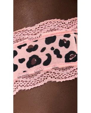 Stripe & Stare オリジナルショーツ 4枚組 Peach Latte Leopard - サムネイル6