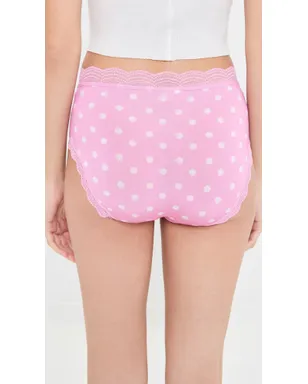 Stripe & Stare スポット＆ストライプ ハイライズパンティ 4枚セット - サムネイル4