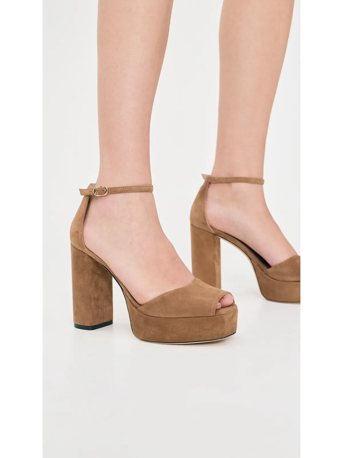 Stuart Weitzman サブリナ アンクルストラップ・プラットフォーム - 画像5