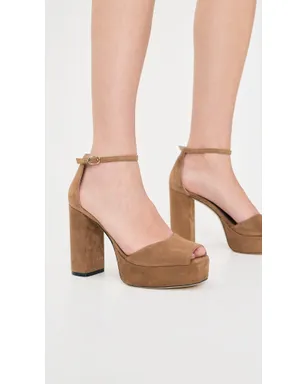 Stuart Weitzman サブリナ アンクルストラップ・プラットフォーム - サムネイル5