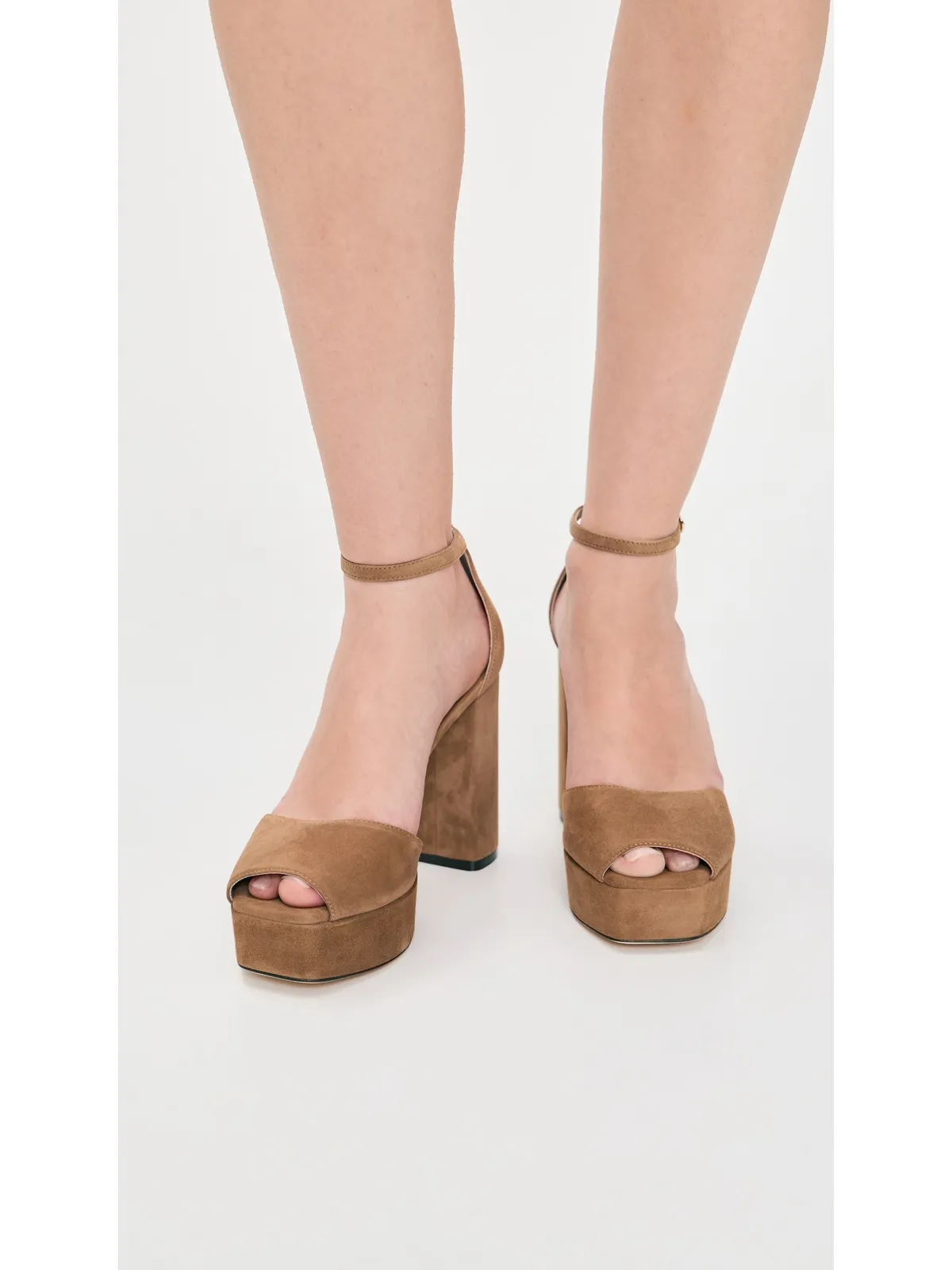 Stuart Weitzman サブリナ アンクルストラップ・プラットフォーム - 画像3