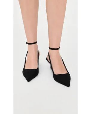 Stuart Weitzman Vinnie 50 ストラップパンプス ブラック - サムネイル3