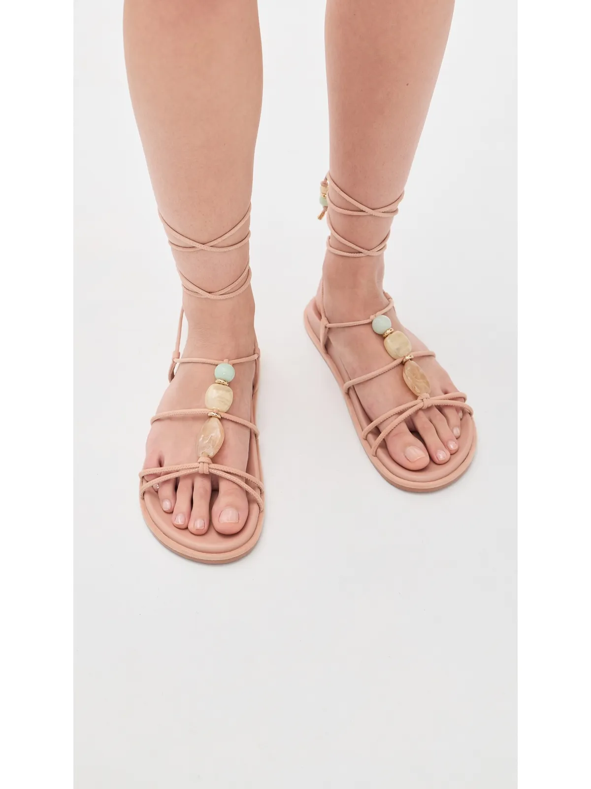 Stuart Weitzman Majorca Wrap スポーツサンダル - 画像3