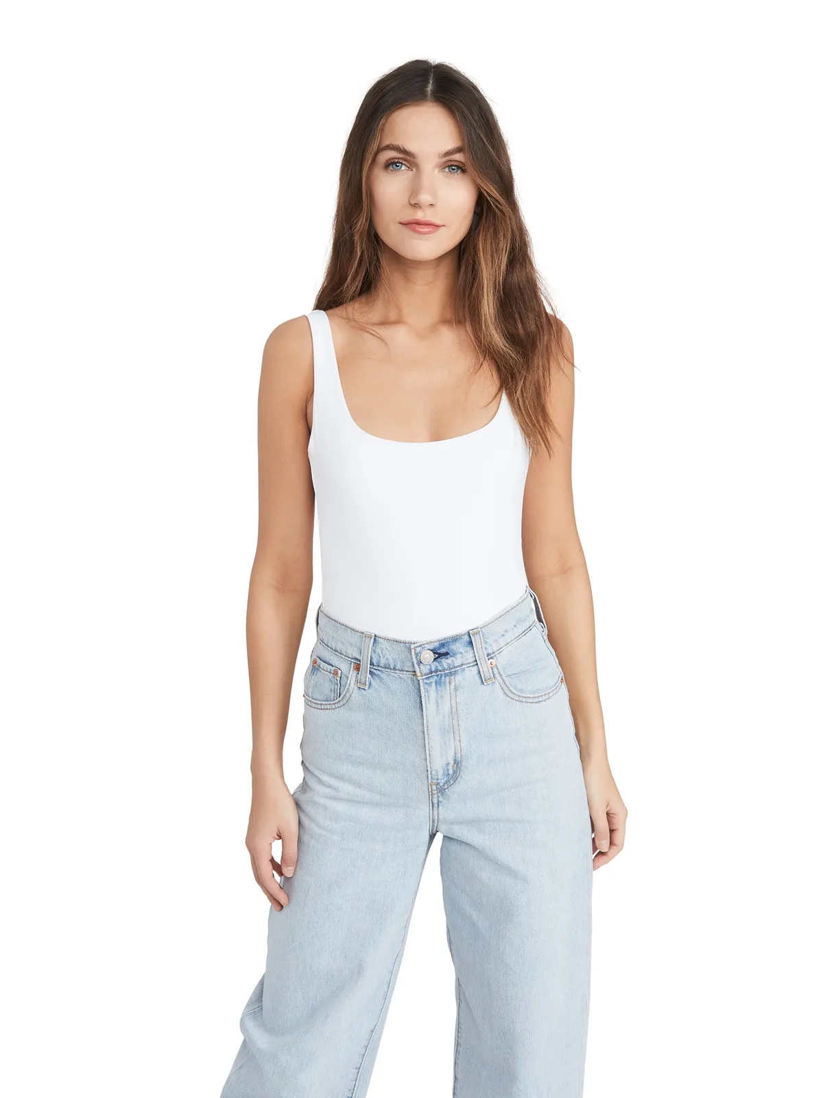 Susana Monaco ロー・バック・タンガボディスーツ - 画像1