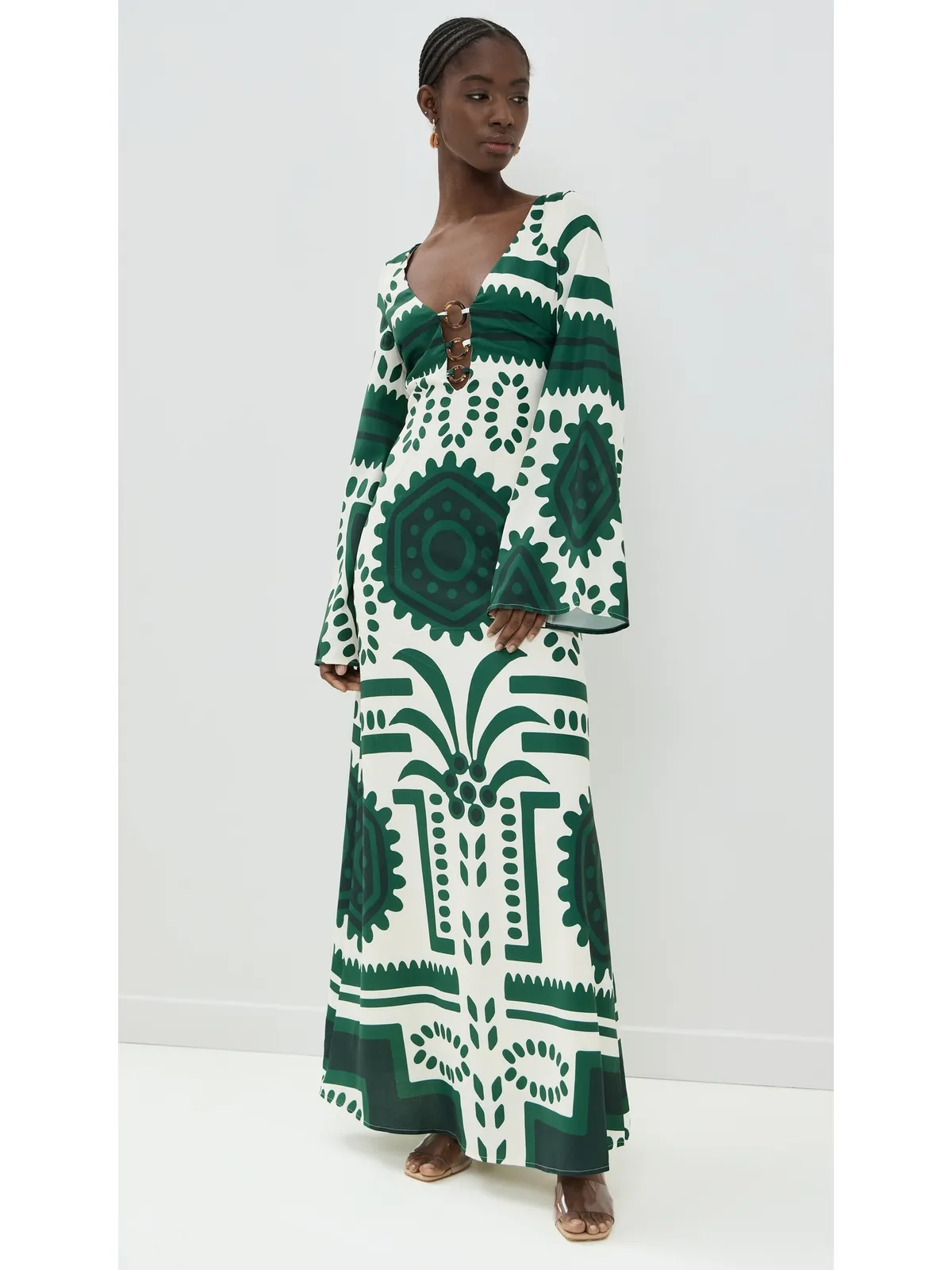 Seven Wonders Caledeira Maxi Dress Green Multi - 画像2