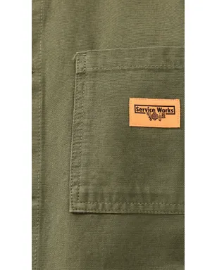 Service Works Canvas Chore Shirt Olive - サムネイル6