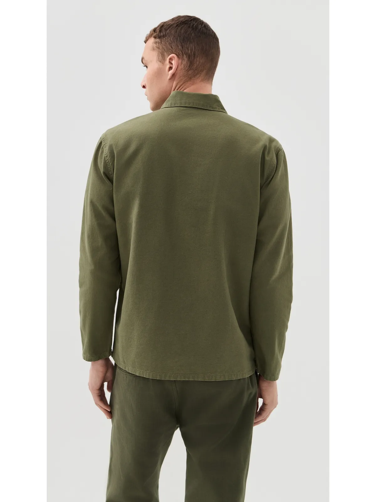 Service Works Canvas Chore Shirt Olive - 画像3