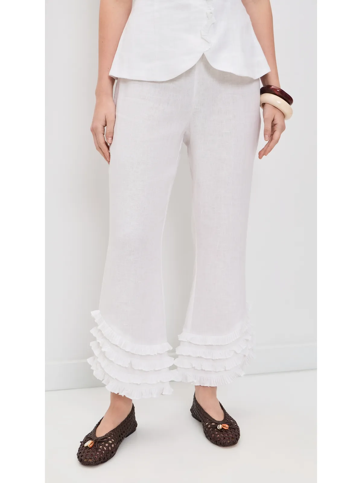 POSSE Florence Linen Pants - 画像2