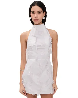 Paris Georgia バックラップミニドレス - サムネイル1