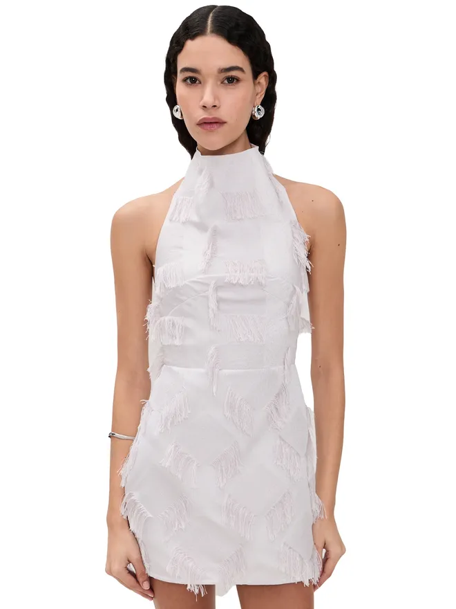 Paris Georgia Paris Georgia バックラップミニドレスの商品画像