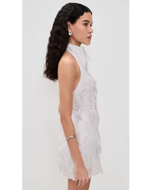 Paris Georgia バックラップミニドレス - サムネイル4