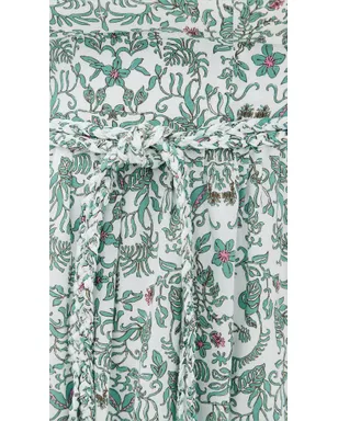 Poupette St Barth Thelma ロングドレス - サムネイル6