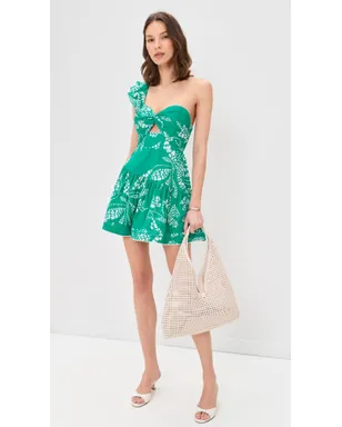 Poupette St Barth Niki ミニドレス ミント - サムネイル5
