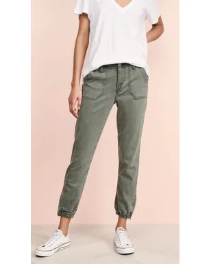 PAIGE Mayslie Joggers Vintage Ivy Green - サムネイル2
