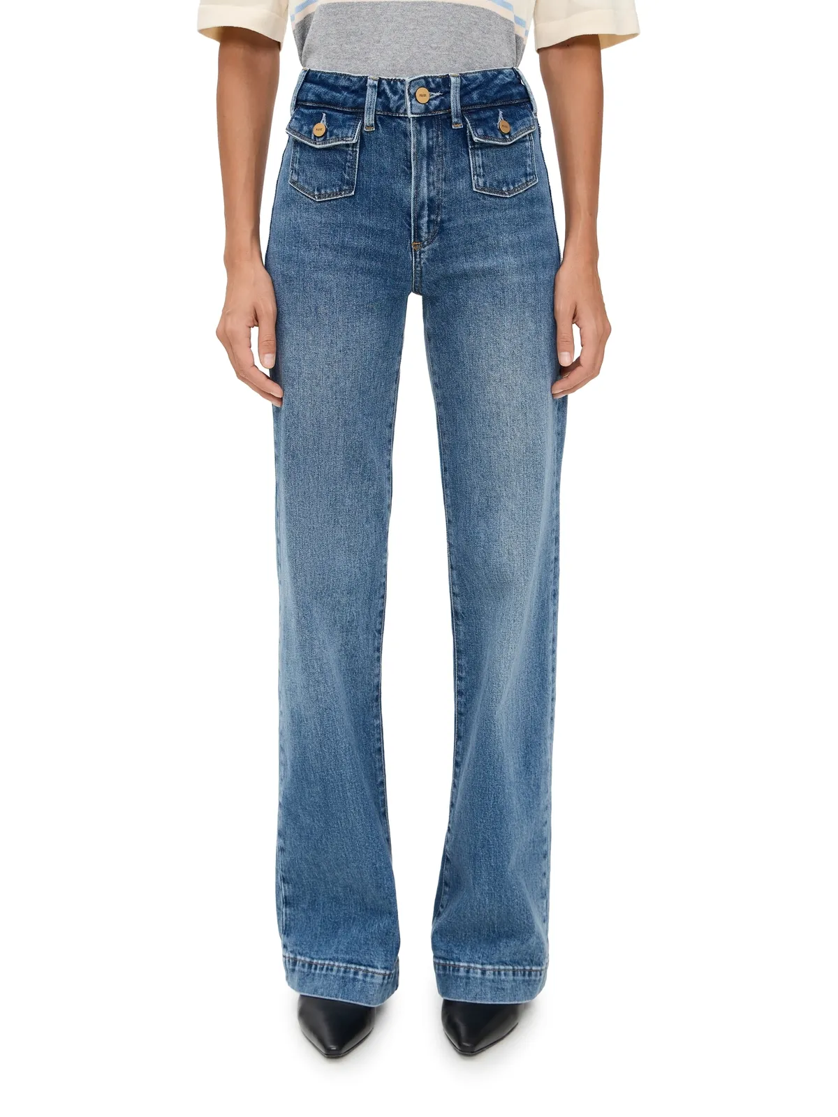PAIGE Leenah Jeans ミニパッチポケット コヴェントリー - 画像1