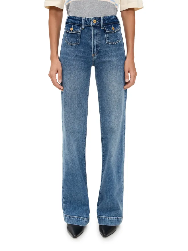 PAIGE PAIGE Leenah Jeans ミニパッチポケット コヴェントリーの商品画像
