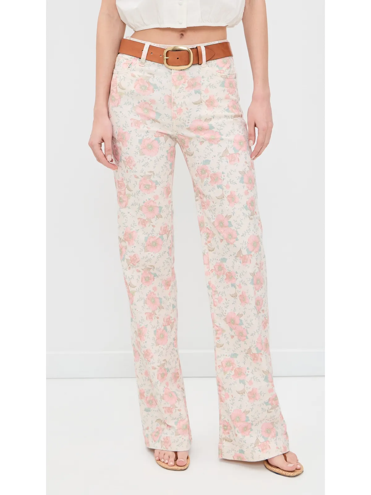 PAIGE Leenah Jeans Bouquet - 画像2