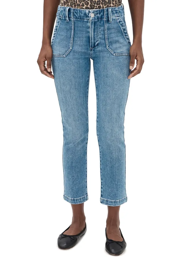 PAIGE PAIGE Mayslie Straight Ankle Jeans Fontessa 23の商品画像