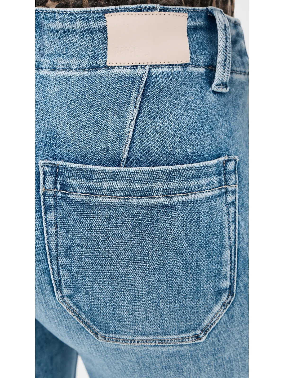 PAIGE Mayslie Straight Ankle Jeans Fontessa 23 - 画像6