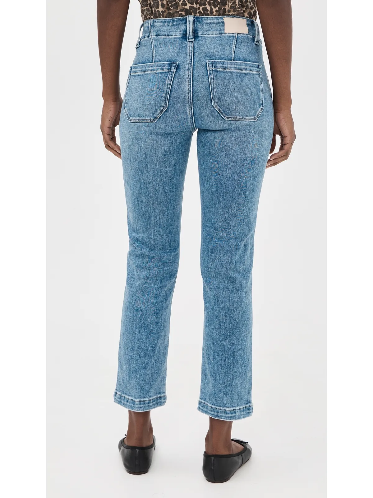 PAIGE Mayslie Straight Ankle Jeans Fontessa 23 - 画像3