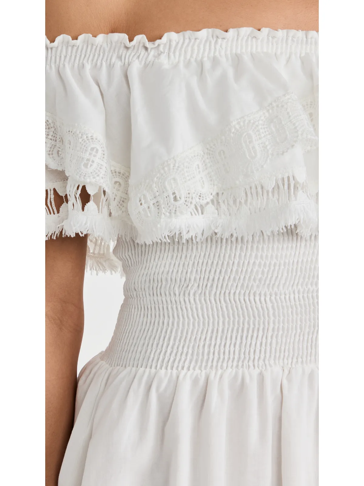 Peixoto Wyatt Dress ホワイト - 画像6