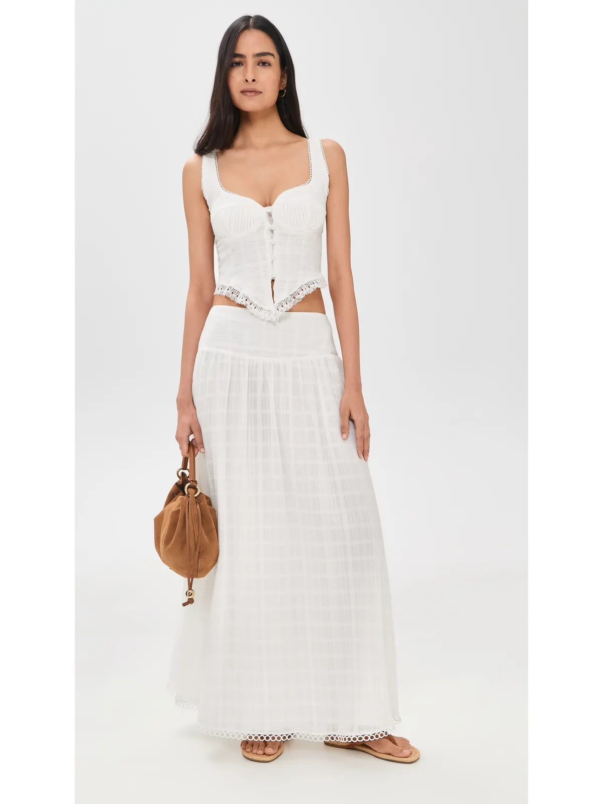 Peixoto Lucia Top Thatch White - 画像5