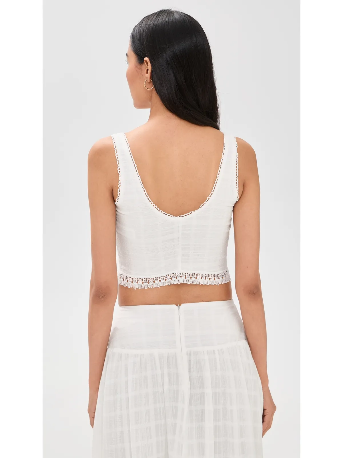 Peixoto Lucia Top Thatch White - 画像3